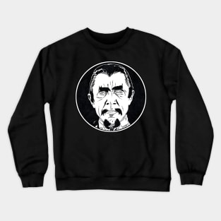 MURDER LEGENDRE - White Zombie (Circle Black and White) Crewneck Sweatshirt